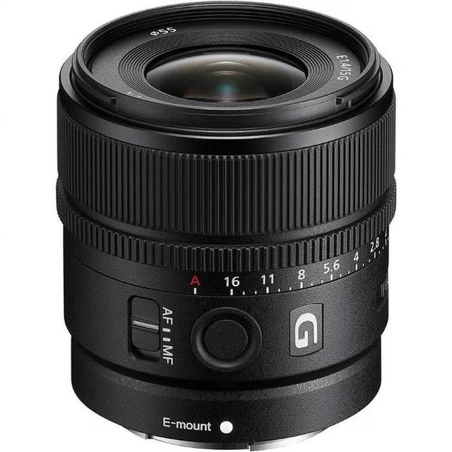 Sony E 15mm f/1.4 G E-Mount Camera Lens SOE15F14G