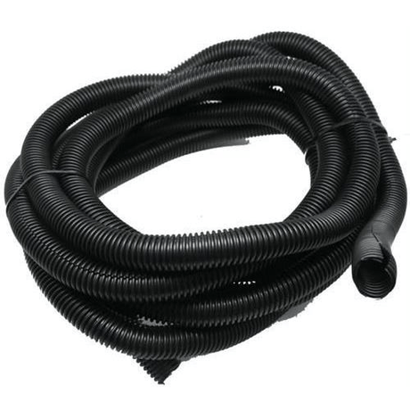 Solarix Flexible Conduit 20mm Diameter PVC 5m - Black SOLFC20MM5MBLK