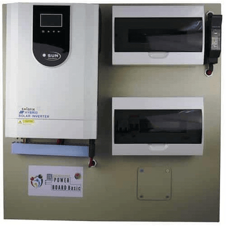 Solarix Sun 6.5KVA 48VDC 120A High Voltage Inverter and Semi Plug and Play Power Board Solution SOLPBSUN65KVA