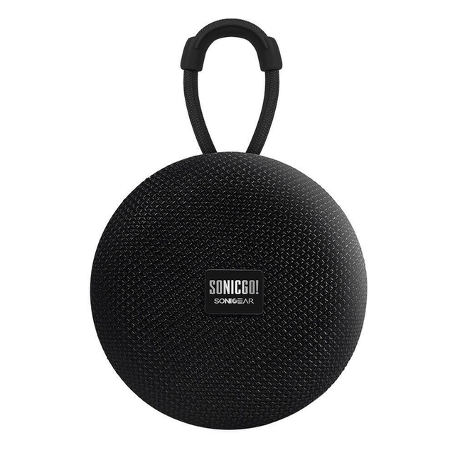 SonicGear SonicGo! 2 Portable Wireless Speaker - Black SONICGO2BLK