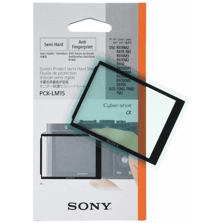 Sony PCK-LM15 LCD Screen Protective Cover for Select Sony Cameras SOPCK-LM15