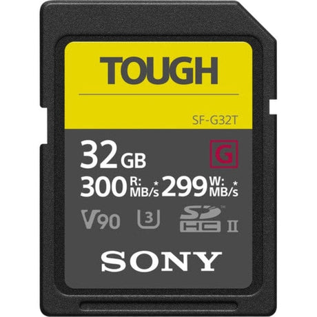 Sony SD G-Series Tough 32GB SDHC Memory Card SOSF-G32T