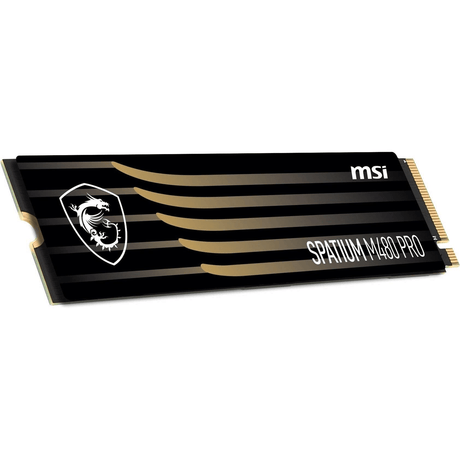 MSI Spatium M480 Pro M.2 1TB PCIe 4.0 3D NAND NVMe Internal SSD