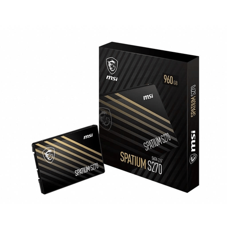 MSI Spatium S270 2.5-inch 240GB Serial ATA III 3D NAND Internal SSD