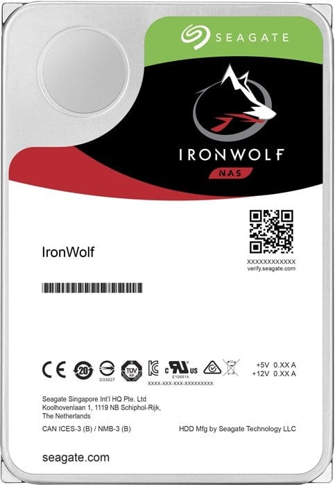 Seagate IronWolf ST8000VN004 3.5-inch 8TB Serial ATA III Internal Hard Drive