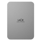 LaCie 1TB Aluminum Enclosure External Hard Drive Silver STLP1000400