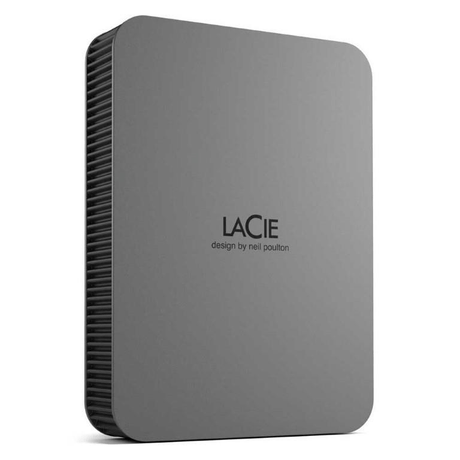 LaCie 4TB Aluminum Enclosure External Hard Drive Silver STLR4000400