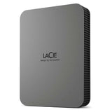 LaCie 4TB Aluminum Enclosure External Hard Drive Silver STLR4000400