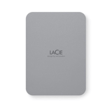 LaCie 5TB Aluminum Enclosure External hard Drive Silver STLR5000400