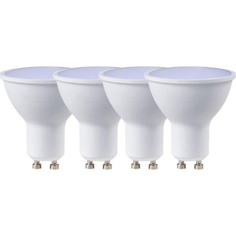 Switched 3W GU10 Rechargeable LED Light Bulb Cool White 4-pack SWD-10017-GU10R-4-CW