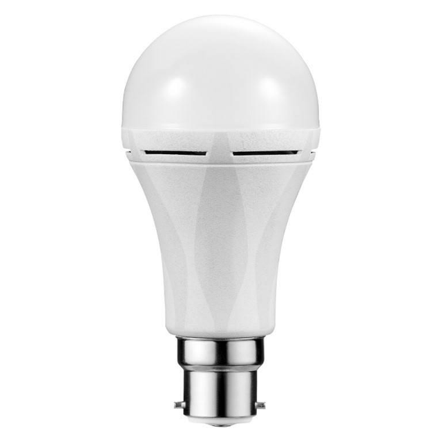 Switched 5W A60 Rechargeable Fast Charge B22 LED Light Bulb Cool White SWD-10033-B22RF-CW