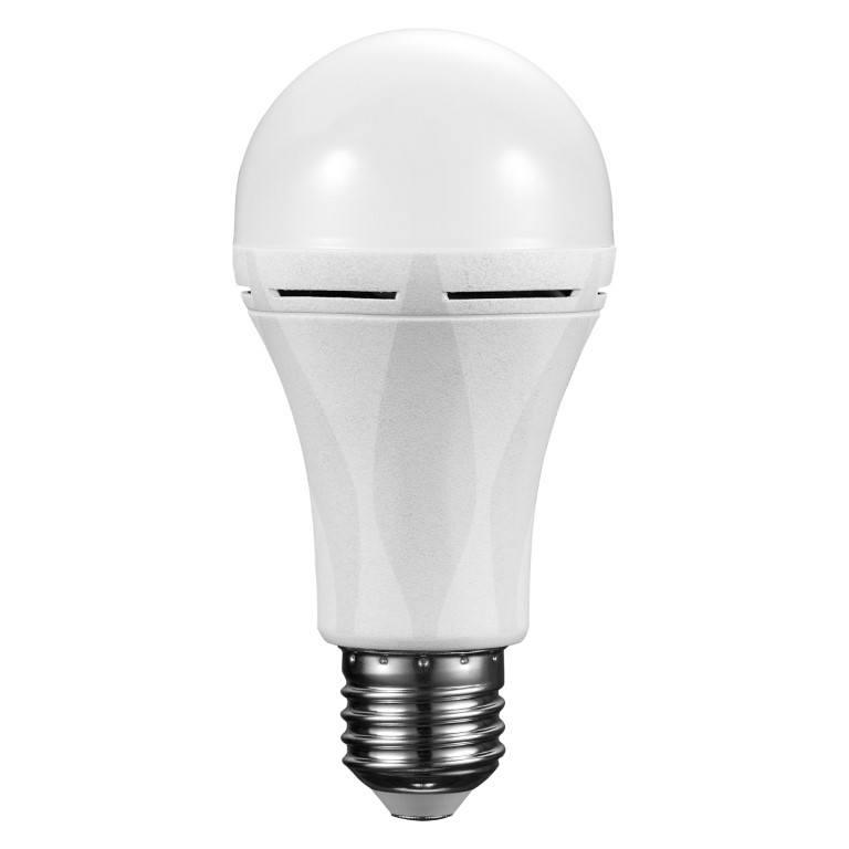 Switched 5W A60 Rechargeable Fast Charge E27 LED Light Bulb Cool White SWD-10033-E27RF-CW