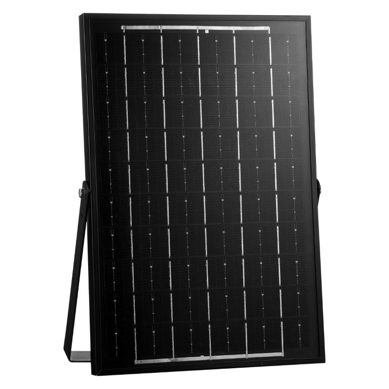 Switched Urban Pro Series 100W Floodlight with Solar Panel and Remote SWD-10037-100-BK