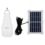 Switched Solar Powered LED Light Bulb with Solar Panel White SWD-50002-WT(V2)