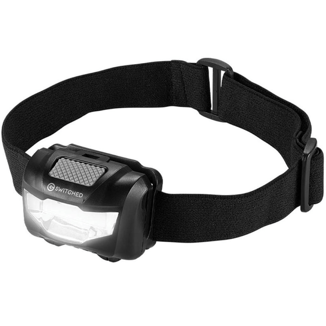 Switched 80 Lumens LED Headlamp Black SWD-50020-BK