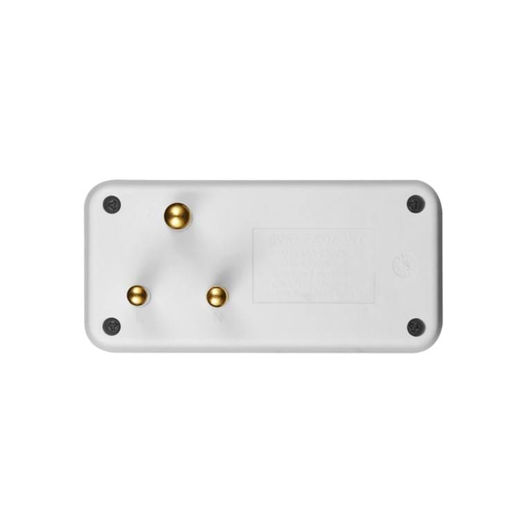 Switched Basic 2-way 3-pin SA Adapter White SWD-72007-WT