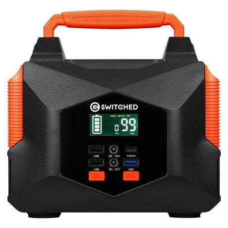 Switched 200W 146Wh Portable Power Station SWD-8900-BK