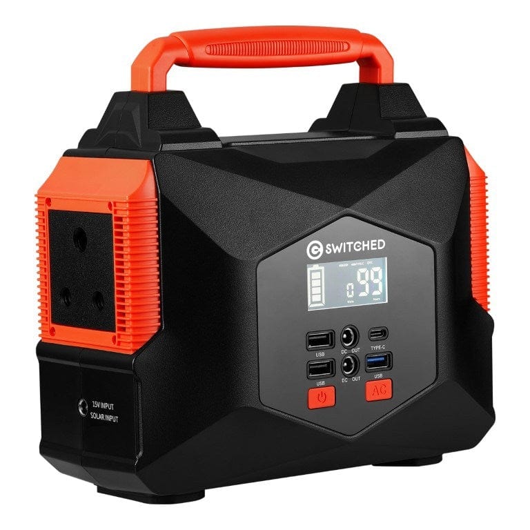 Switched 200W 146Wh Portable Power Station SWD-8900-BK