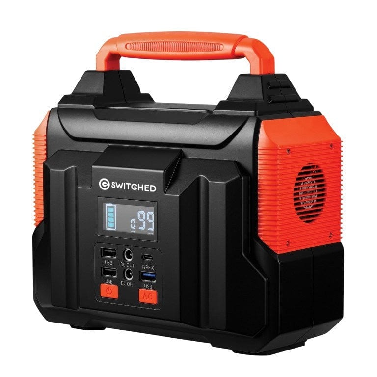 Switched 300W 222Wh Portable Power Station SWD-8901-BK