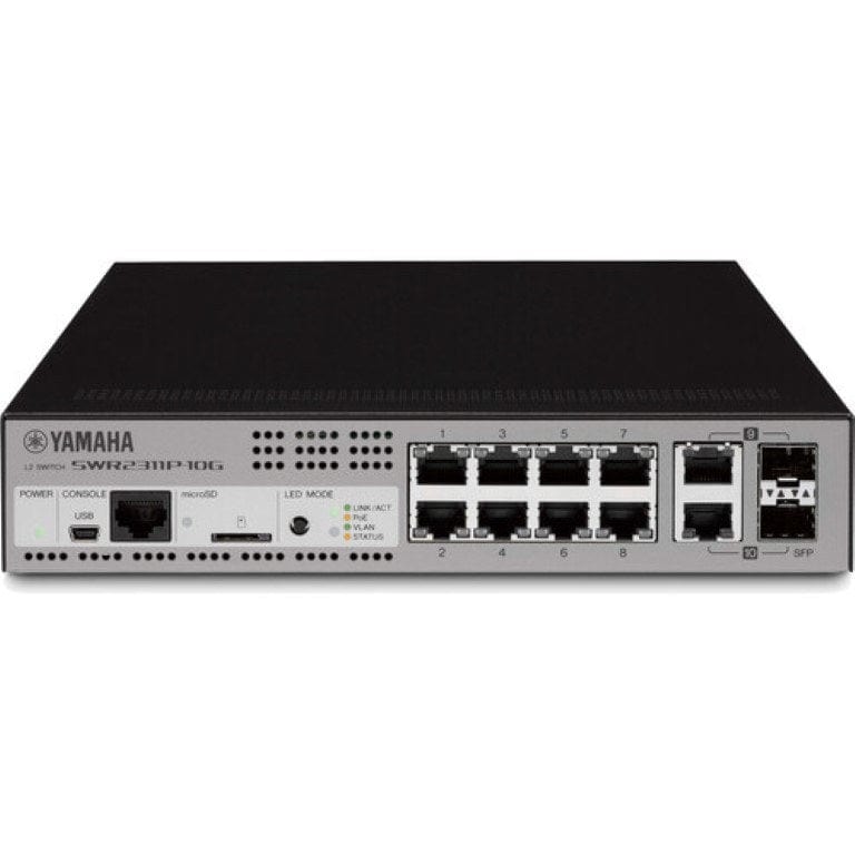 Yamaha SWR2311P-10G 11-port Gigabit Switch