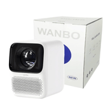 WANBO T2 Max 1080P 450ANSI Android 9.0 Smart Projector - White