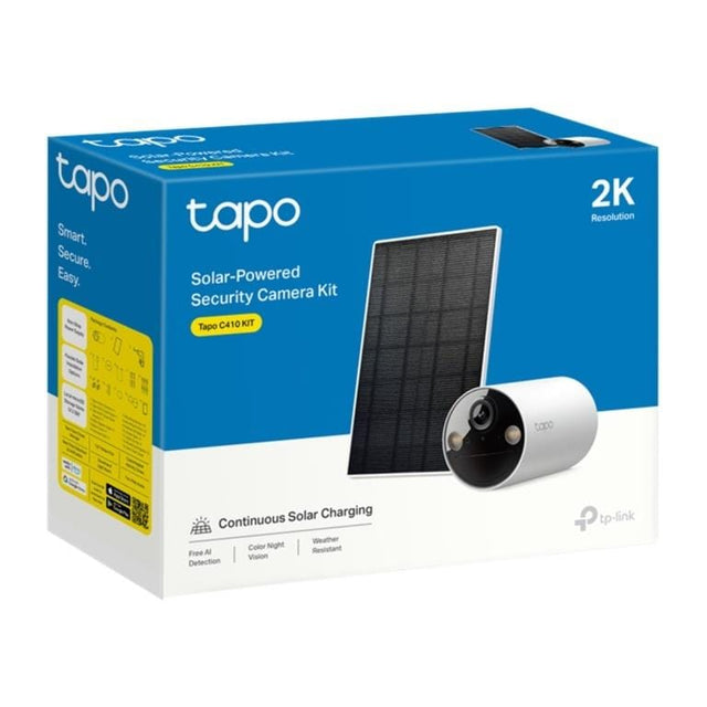 TP-Link Tapo C410 KIT(1-pack) 2K Solar-Powered Security Camera Kit