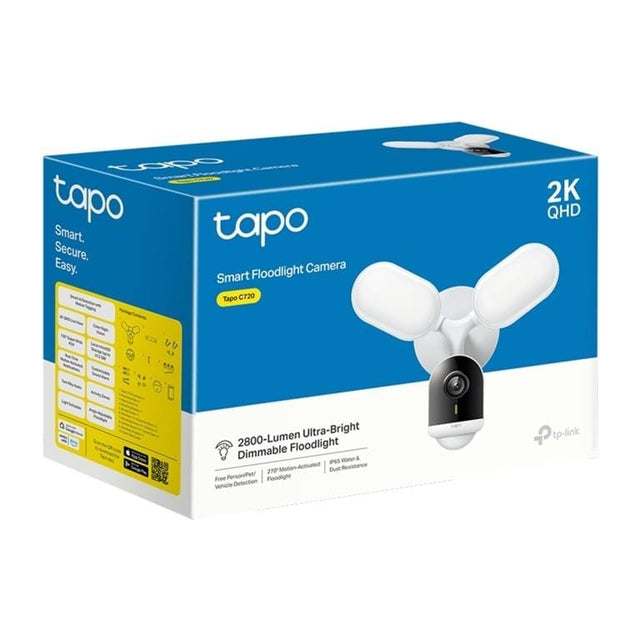 TP-Link Tapo C720 2K Smart Floodlight Camera