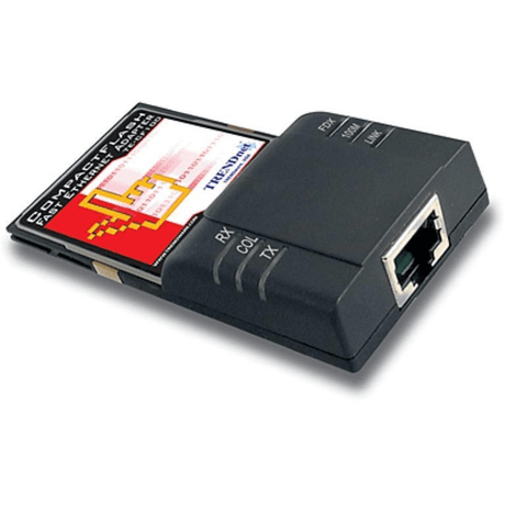 Trendnet CompactFlash 10/100Mbps Fast Ethernet Adapter TE-CF100