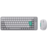 Alcatroz Tetriz Air 300c Wireless Keyboard and Mouse Combo Winter White TETRIZAIR300CWW