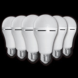 Elecstor E27 7W 1200mah Rechargeable LED Bulb 6-pack - Cool White TIT-A60-7W-E276PCW