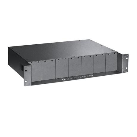 TP-Link 14-Slot Rackmount Media Converter Chassis TL-FC1420