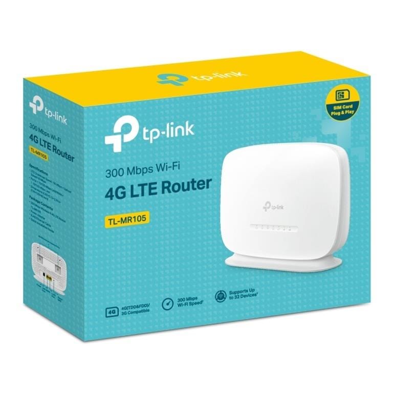 TP-Link TL-MR105 300Mbps Wireless N 4G LTE Router