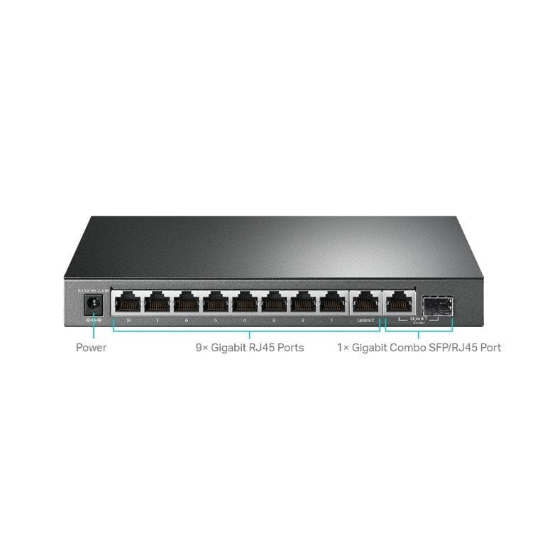 TP-Link 10-port Gigabit Easy Smart Switch with 8-port PoE+ TL-SG1210MPE