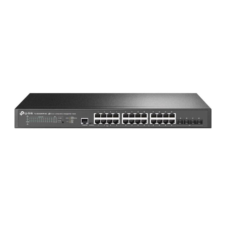 TP-Link JetStream TL-SG3428XPP-M2 24-port 2.5GbE PoE L2+ Managed Switch with 4x 10GE SFP+ Ports