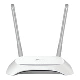 TP-Link TL-WR840N Wi-Fi 4 Wireless Router Single-band 2.4GHz Fast Ethernet Gray and White