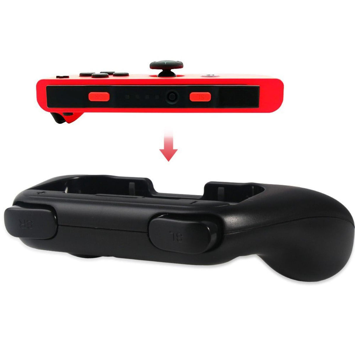 Tuff-Luv Nintendo Switch Controller Grip Black TNS-1818