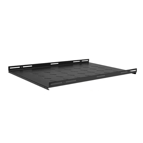 Connect TRAY-700 19-inch 700mm Rear Supported Tray