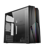 Armaggeddon Tron 1x mATX Gaming Case - Black TRON1BLK