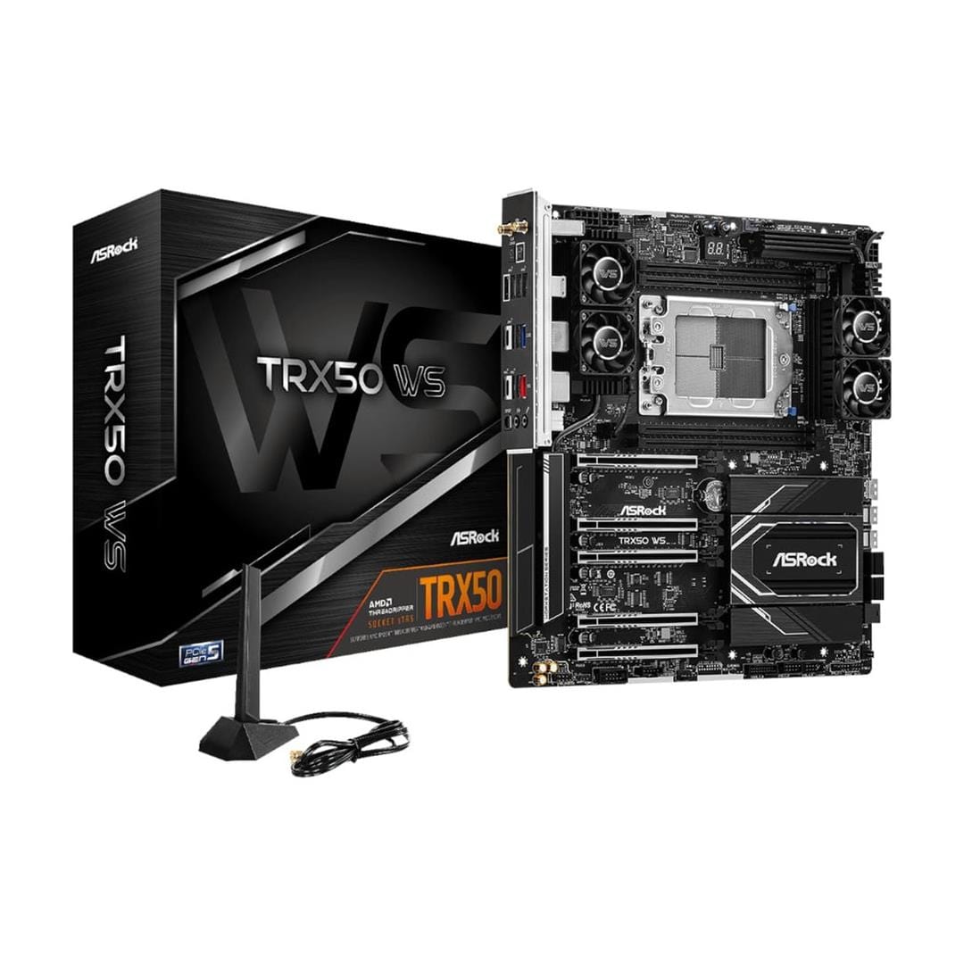 ASRock TRX50WS AMD TR5 EATX Gaming Motherboard