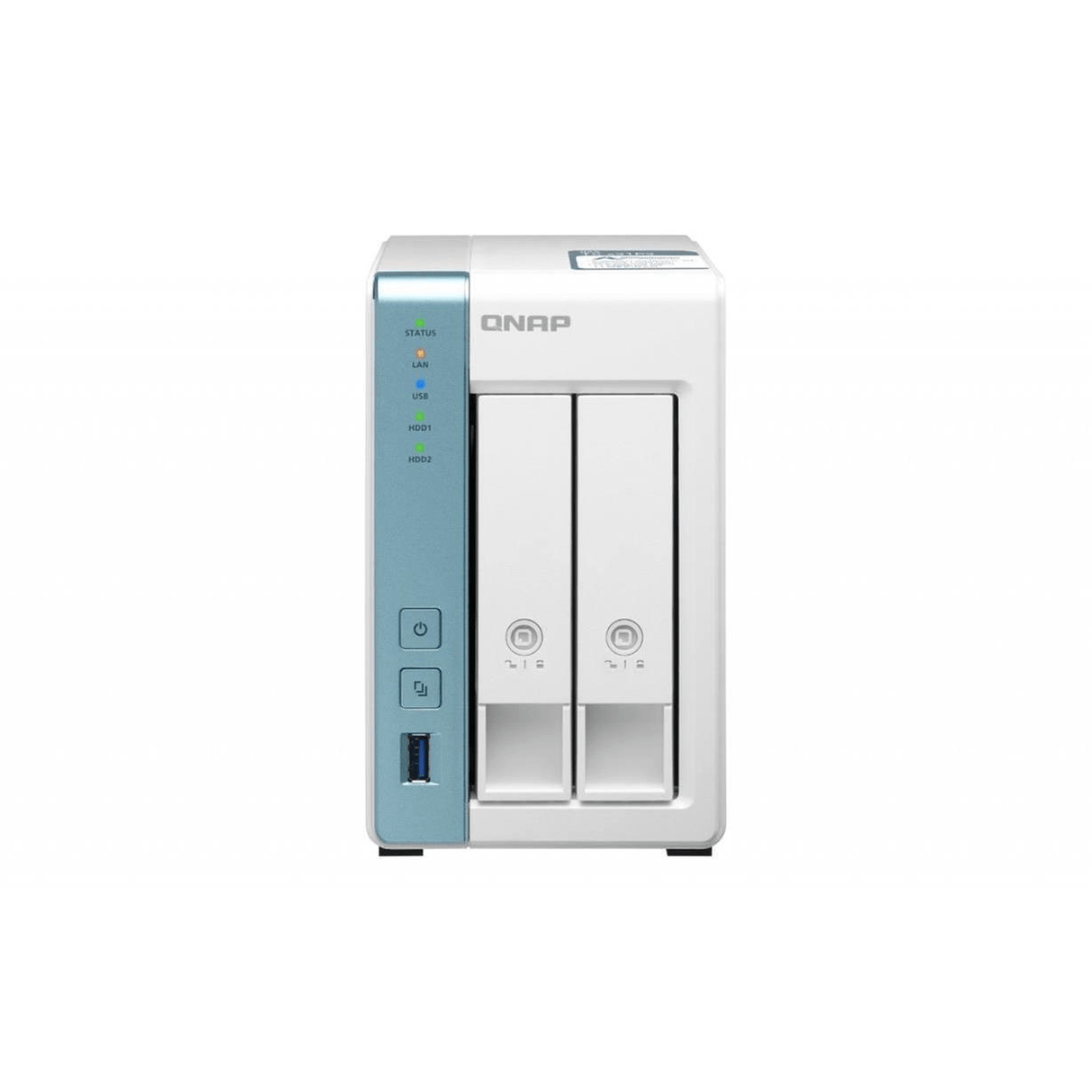 QNAP TS-233 2-bay Ethernet LAN Mini Tower NAS Storage Server White –  FirstShop