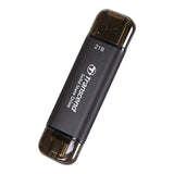 Transcend ESD310C 128GB Flash Drive Portable SSD Black TS128GESD310C