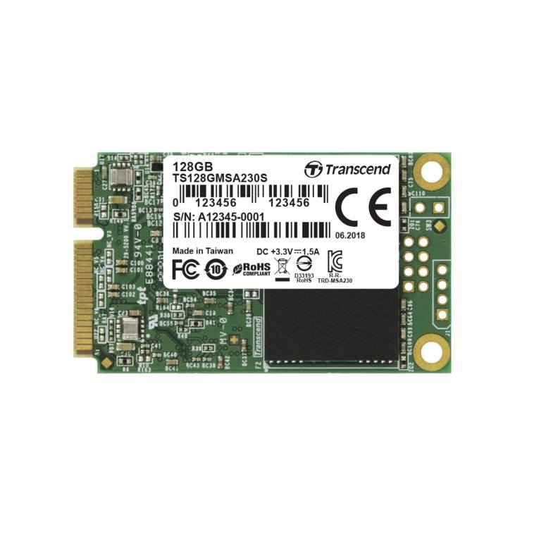 Transcend mSATA 230S 128GB Internal SSD TS128GMSA230S