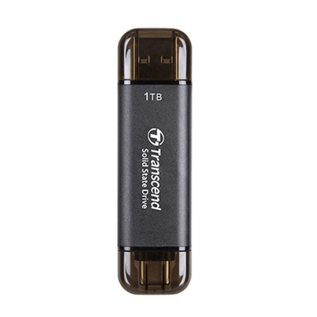 Transcend ESD310C 1TB Dual USB Portable SSD Black TS1TESD310C