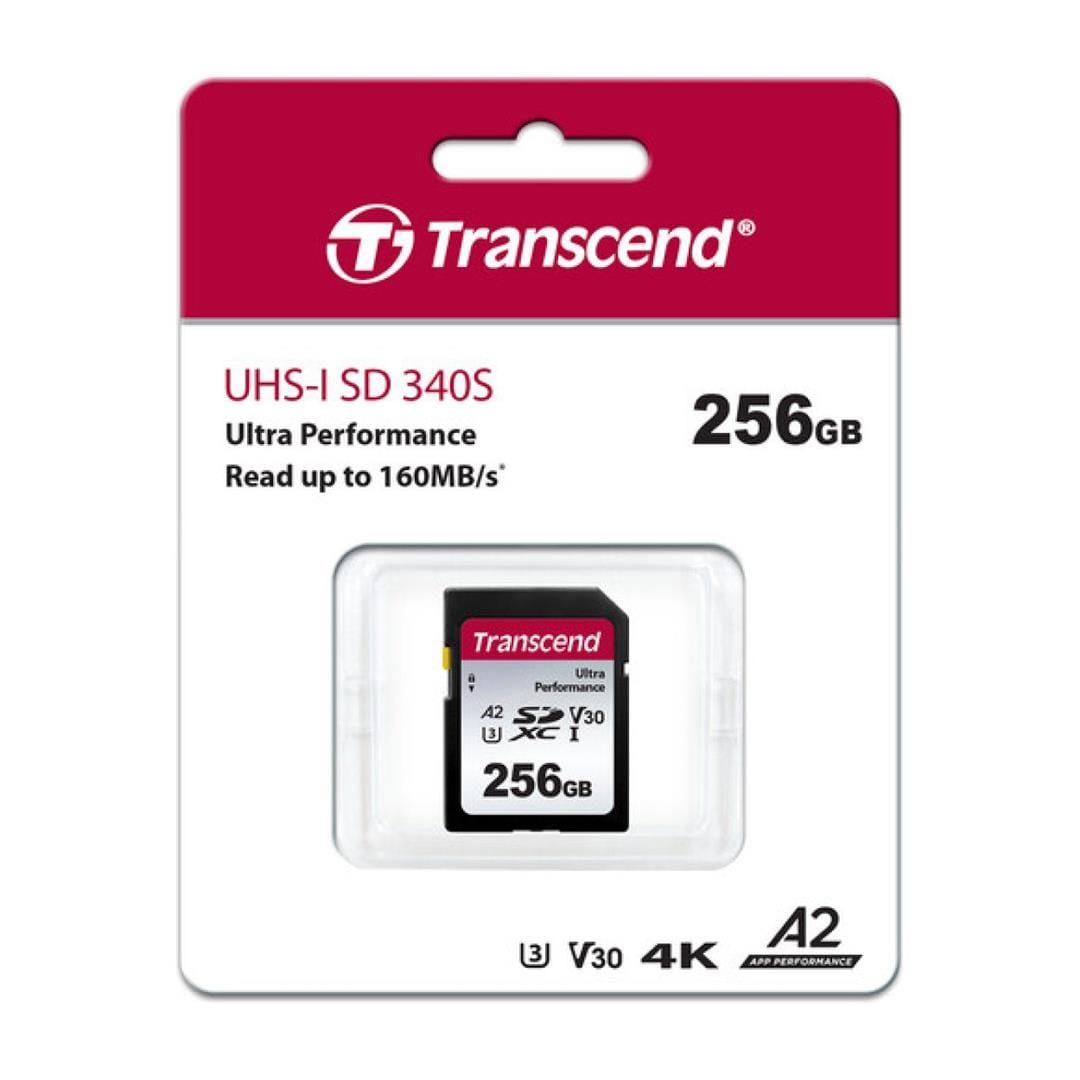 Transcend 340S 256GB UHS-I SDXC Memory Card TS256GSDC340S