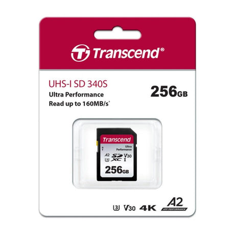 Transcend 340S 256GB UHS-I SDXC Memory Card TS256GSDC340S