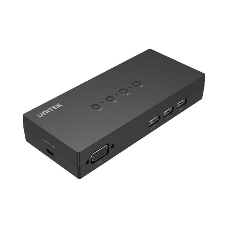 Unitek VGA KVM 4-in-1 Out Switch U-8710ABK