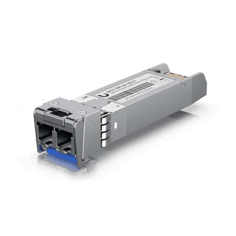 Ubiquiti 10Gbps Single-Mode Duplex LC Optical Fiber Transceiver Module UACC-OM-SM-10G-D-2