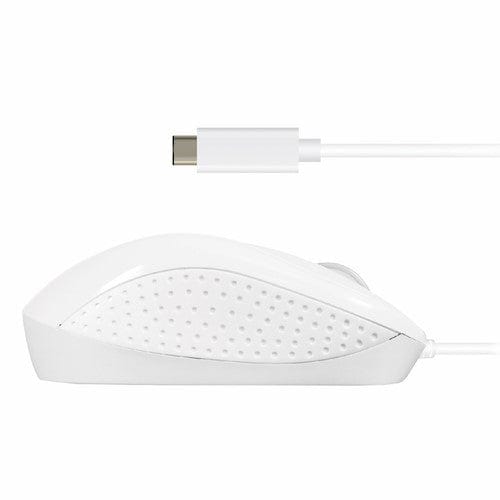 Macally Ambidextrous USB Type-C Optical 1000 DPI Mouse - White UCTURBO