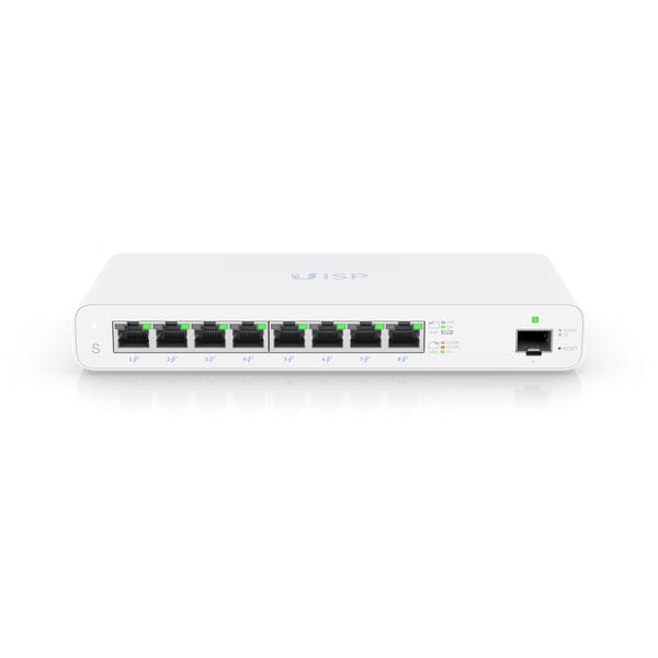 Ubiquiti Networks UISP 8-port Gigabit PoE 110W 1SFP Managed Switch UISP-S