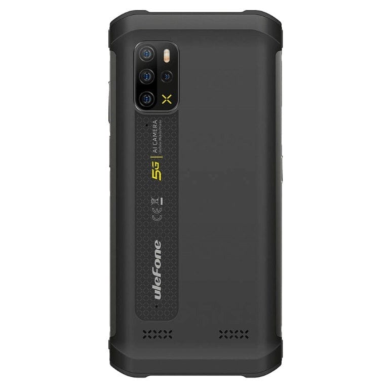 UleFone Armor 12 5G Rugged 6.52-inch Smartphone - MediaTek 700 128GB ROM 8GB RAM Android 11 Black